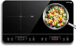 GASLAND Chef IH60BT podwójna płyta indukcyjna 2800 W TIMER BLOKADA CZARNA