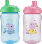 Butelka niekapek dla niemowlaka świnka peppa 2 sztuki