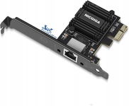 NICGIGA Karta sieciowa 2,5G Base-T PCIe Realtek RTL8125B 2,5 Gb/s RJ45