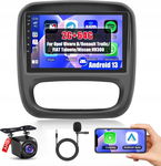 Hikity Radio 9" Android 13 CarPlay Opel Renault FIAT Nissan NV300