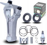 Zestaw pierścieni tłokowych Adefol 68mm + wał, korbowód Honda GX160