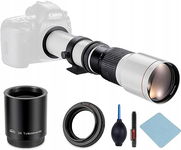 JINTU teleobiektyw 500 mm/1000 mm f/8 manualny do Nikon DSLR