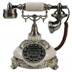 Jak Antyk Telefon VBESTLIFE FSK/DTMF Vintage 38 Połączeń Biuro Dom