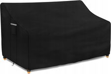 Pokrowiec Dokon czarny 163x66x63/89cm na ławkę 3-osobową