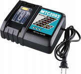 SHGEEN MTC2003 Ładowarka Li-ion DC18RC z LED do Makita BL1860 + 2 bateria