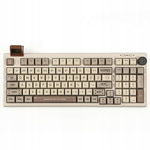 Klawiatura mechaniczna Epomaker RT100 ANSI, switche Wisteria Linear, biały