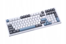 Klawiatura mechaniczna Kemove K98SE 96% RED Switch Biała Gamingowa