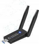 Adapter USB WLAN AC1300 1300 Mb/s, 5GHz/2.4GHz, MU-MIMO, Windows/Mac