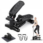 Tohoyard Mini Stepper z LCD + Gumy - Trening Domowy 150kg
