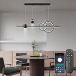 Lampa wisząca KSIBNW 5 -punkty światła zintegrowane źródło LED