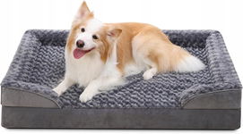 KSIIA Legowisko dla psa XL Plus ortopedyczne sofa 111 cm x 81 cm
