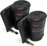 Fincci Zestaw 2szt. Dętki 26 x 4,0" 48mm Zawór Schrader Rowery Górskie MTB