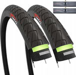 FINCCI ZESTAW OPON ROWEROWYCH GÓRSKICH MTB 26 x 1,95 cala 50-559 SLICK