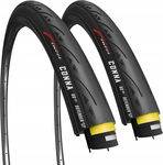 2 x Opona Rowerowa Fincci Opony 700x25c ETRTO 25-622 60TPI Szosowa 28" Cali