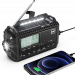 Radio baterie AM, DAB+, FM, SW Mesqool B097NYV4TF