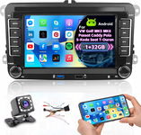Hikity Radio Android 13 VW Golf MK5 MK6 Polo 1GB/32GB