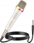 TONOR D2 Mikrofon RGB XLR 5m do karaoke sceny studia imprez