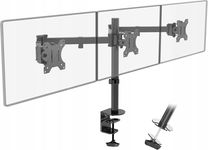 Uchwyt Putorsen na 3 monitory 13-27'' solidny, metalowy uchwyt stołowy