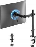 Suptek MD6421 uchwyt do monitora 13-32", biurkowy, czarny stal, obrotowe