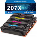 MyCartridge 207X Toner (Bez Chipa) HP M283FDW M255DW Zestaw Kolorów
