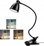 Lampka LED Zaciskowa 38 Diod Ochrona Oczu 3 Kolory 10 Jasności