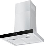 TopStrong TT0660 Okap ścienny wyciągowy 60 cm oświetlenie LED Srebny A++