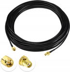 Kabel Przedłużający Anteny SMA M/F 5m RG174 Montaż Grodziowy Bingfu