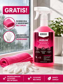 ZIROX AQUA Pianka Czyszcząca i Odkamieniająca do Łazienek 1L