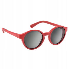 Okulary przeciwsłoneczne 2 lata do 4 kolor czerwony z gumką i etui