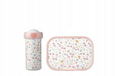 MEPAL LITTLE DUTCH LUNCHBOX ŚNIADANIÓWKA BIDON MOTYLE KWIATY BEZ BPA KPL