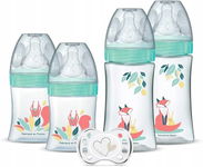 DODIE 4 butelki BUTELKA antykolkowa 2 x 150 ml i 2 x 270 ml smoczek silikon