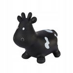 Skoczek gumowy Tootiny Hoppimals Krowa czarny