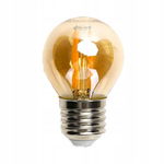 Żarówka LED Aigostar 196318 G45 E27 4W żółta