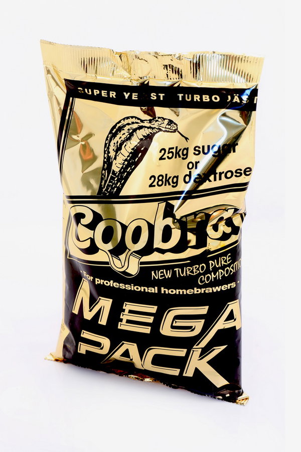 DROŻDŻE COOBRA MEGA PACK 100L 360G