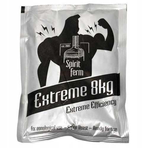 Drożdże gorzelnicze aktywne SpiritFerm Extreme 8kg 145g