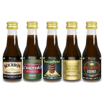 Zestaw esencji, Zaprawek smakowych 5 rodzajów Whisky 20ml