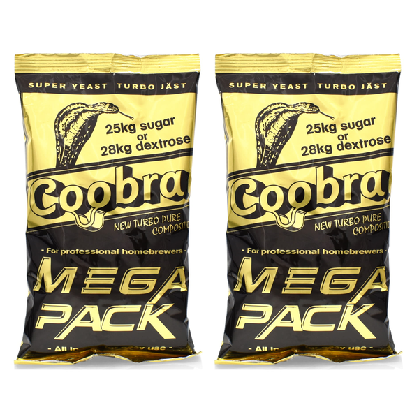 Drożdże Gorzelnicze COOBRA MegaPack na 100L 2szt.