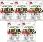 Drożdże Turbo Fruit 5–7 dni – ekspresowe drożdże do owocowych trunków 5szt.