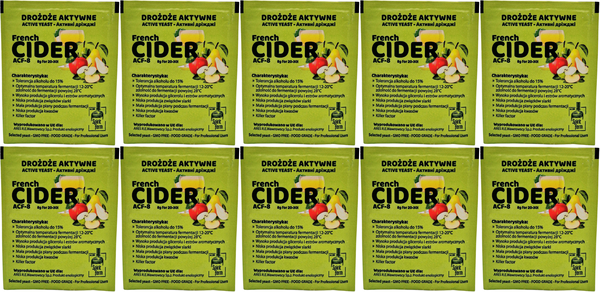 Drożdże SpiritFerm French Cider ACF-8 8g 10szt.