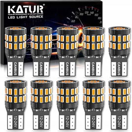 10X ŻARÓWKA LED 194 T10 W5W 168 LED SUPER JASNA DO WNĘTRZA SAMOCHODU