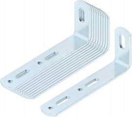 10X STALOWYCH KĄTÓW KONSTRUKCYJNYCH 90 X 35 X 16 MM GRUBOŚĆ 2,9 MM
