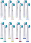 16X KOŃCÓWKI DO SZCZOTECZKI DO ZĘBÓW ORAL-B PRECISION CLEAN PRO ZAMIENNIK