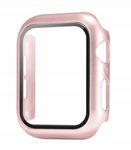 2x ETUI DO ZEGARKA APPLE WATCH 41MM RÓŻOWE WBUDOWANE SZKŁO OCHRONNE