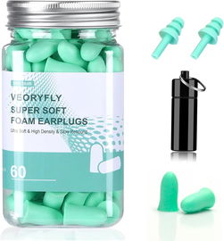 120X ZATYCZKI DO USZU ZIELONY ZESTAW ZATYCZEK W PUDEŁKU 60 PAR ULTRAMIĘKKIE