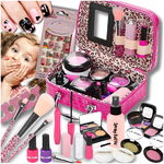 Zestaw Do Malowania Makijażu Dla Dzieci Makeup + Naklejki Na Paznokcie