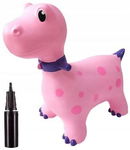 Skoczek Gumowy Do Skakania Skoczek Dla Dzieci Dinozaur 60cm + Pompka