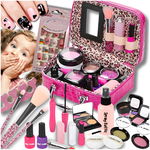 Zestaw Do Malowania Makijażu Dla Dzieci Makeup + Naklejki Na Paznokcie