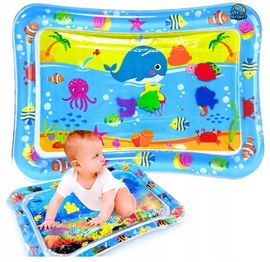Dmuchana Mata Wodna Sensoryczna Dla Niemowląt Mata Wodna XXL 68cm