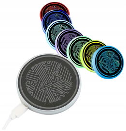 Led Podświetlane Podkładki Led Do Uchwytów Na Kubki Styl W Twoim Aucie