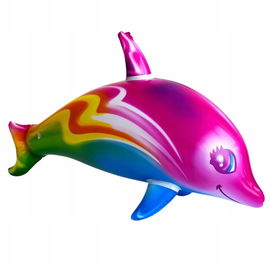 Dmuchany Delfin do pływania, idealny na plażę i basen 90cm"
